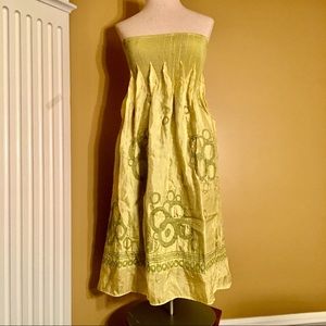 LAPIS SIMPLY ELEGANT STRAPLESS SUNDRESS